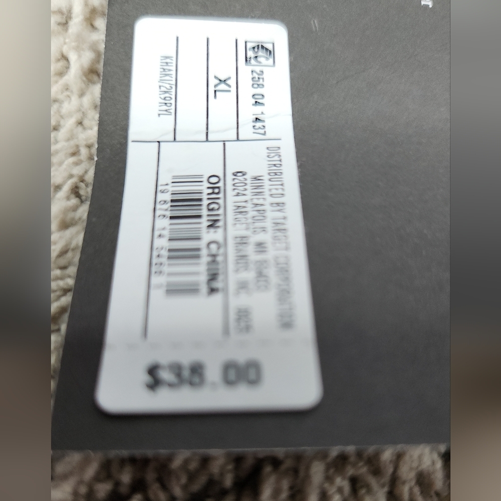 Women's Mid-Rise Wide Leg Contrast Waistband Trousers Future Collective Khaki XL - Picture 6 of 16